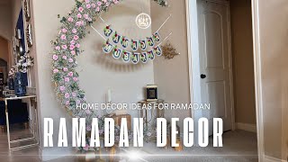 Ramadan decor ideas with metal moon!