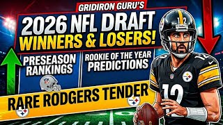 Rodgers BACK to the Steelers?! NFL Draft Winners, Losers & Worst to First 🏈