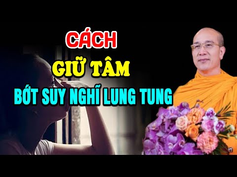 Cách Để Tâm Bớt Suy Nghĩ Lung Tung - Thầy Thích Trúc Thái Minh