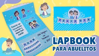 🎁Lapbook para mis abuelitos | Regalo para día de los abuelos