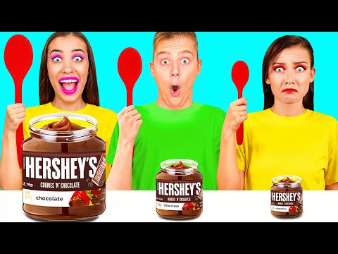 Desafío Placa Grande, Mediana y Pequeña | Hacks y Trucos de Cocina TeenChallenge