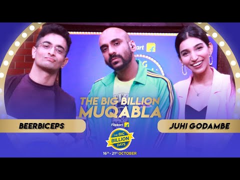 Flipkart Big Billion Muqabala | Episode 2: BeerBiceps vs Juhi Godambe | Sahil Khattar
