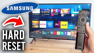 How To Hard Reset Samsung Smart TV (Force Restart) - Step By Step