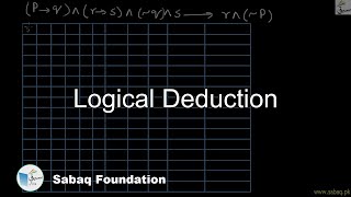 Logical Deduction