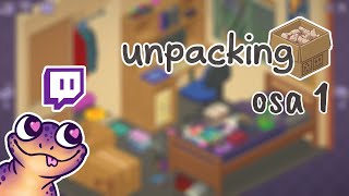 Puretaan taas muuttolaatikoita! - UNPACKING #1