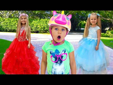 Diana va au bal des princesses