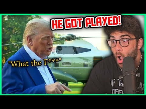 Trump FURIOUS After Both Sides Ignore His Ceasefire | Hasanabi Reacts