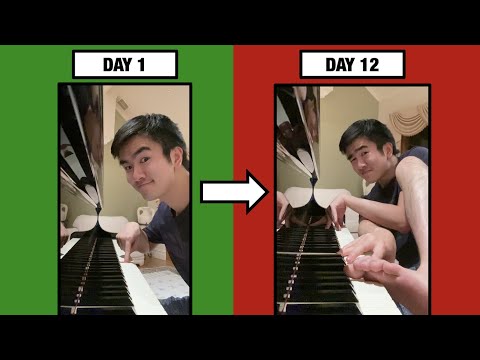 12 days of christmas but every day gets harder