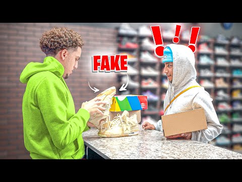 Your Shoes are Fake!