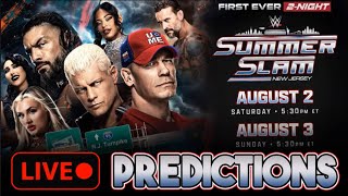 WWE Summerslam 2025 Predictions