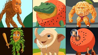 Italian Brainrot But They All Evolved Brainrot | AI VS ANIME
