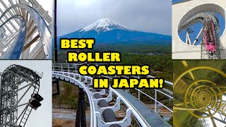10 Of The Best Roller Coasters in Japan! Front Seat POVs!