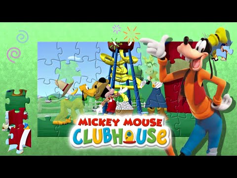 Mickey Mouse Clubhouse: A day on the farm / Complete the puzzle and discover The Scene - Disney