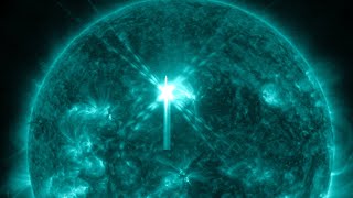 Massive X4-class solar flare erupt from Earth-facing sunspot