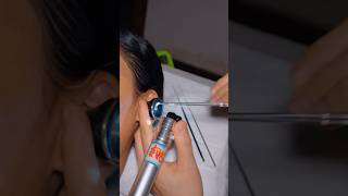 ASMR: Traditional Chinese Ear Cleaning and Head Water Massage #shorts