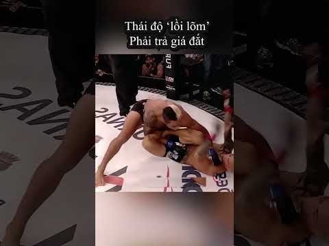 Màn Khiêu Khích Quá Đà Và Cái Kết Kẻ Ngạo Mạn Gục Ngã #blvvothuat