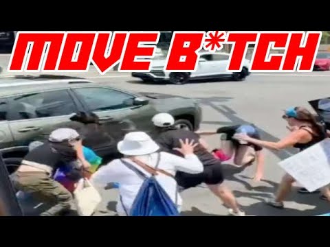 Anti-ICE Protesters Get Run Over After Attacking A Woman in Her Car