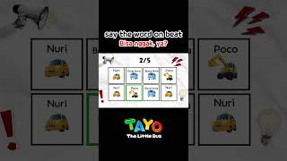 say the word on beat!🔥 #tayo #saythewordonbeat #shorts