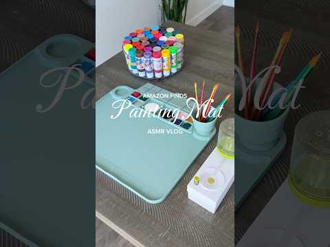 Painting art mat for the best holiday crafts 🎨🖌️❤️ #amazonbestseller #paintingmat #2024bestseller