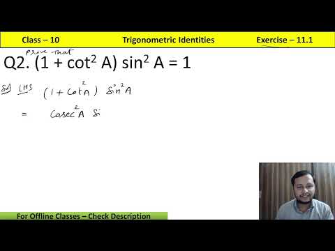 Trigonometry Class 10 RD Sharma II Trigonometric Identities