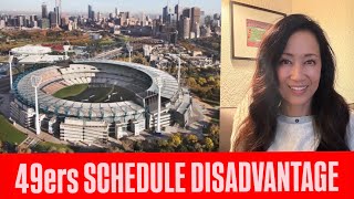 49ers get screwed again with schedule for Melbourne game and Mexico city