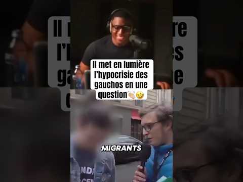 Ils sont pour que quand ça les impacte pas 🤣 #alexhitchens #immigration #gauche #gauchiste #lfi