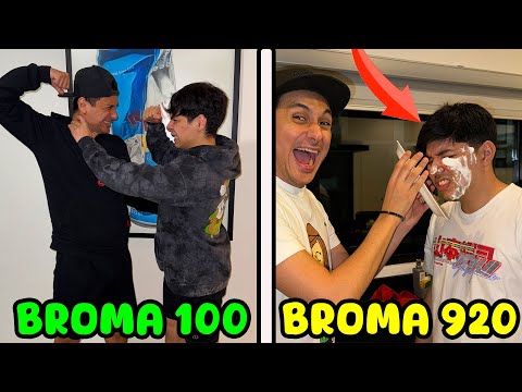 UNA BROMA cada 30 SEGUNDOS a VALDO y YAIR17 en 1 SEMANA🔥