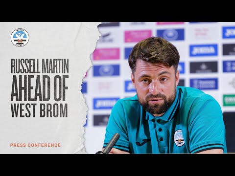 Russell Martin ahead of West Brom | Press Conference