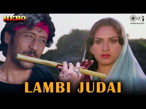 Char Dino Ka Pyar O Rabba Lambi Judai | Reshma | Jackie Shroff | Meenakshi | Hero (1983) | 80's Hits