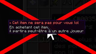 Bedwars mais les achats vont pas forcément à vous lol