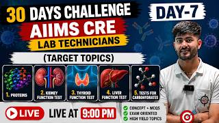 AIIMS CRE Lab Technician MCQs Day- 7 #biochemistrymcqs #mltmcqs #aiimscre  #2026