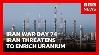 YouTube video thumbnail: US Defends Cost of war as Iran Threatens to Enrich Uranium