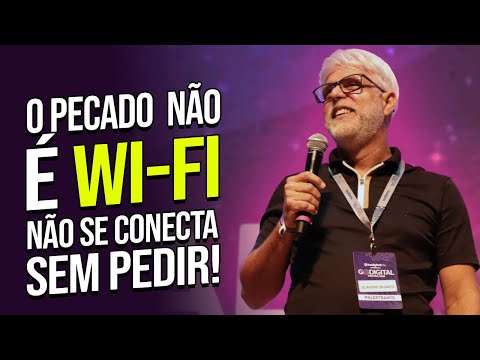 Pastor Cláudio Duarte O PECADO NÃO É WIFI! Pr. Cláudio Duarte