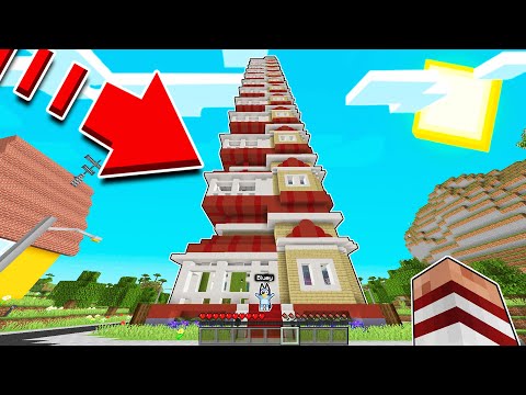LA CASA DE BLUEY ES LA MÁS ALTA EN MINECRAFT