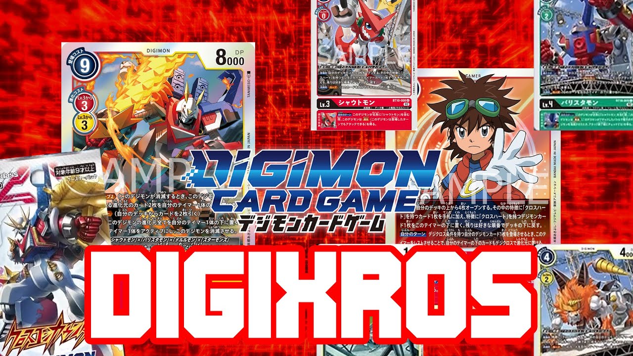 The new DIGIXROS and Save mechanics EXPLAINED!! | Digimon Card Game BT-10 News (Xros Encounter)