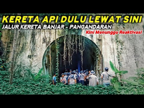 INILAH TEROWONGAN KERETA TERPANJANG‼️Banyak Terowongan di Jalur Kereta Api Banjar - Pangandaran