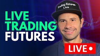 DAY TRADING FUTURES LIVE - Inflation Numbers are Out PCE