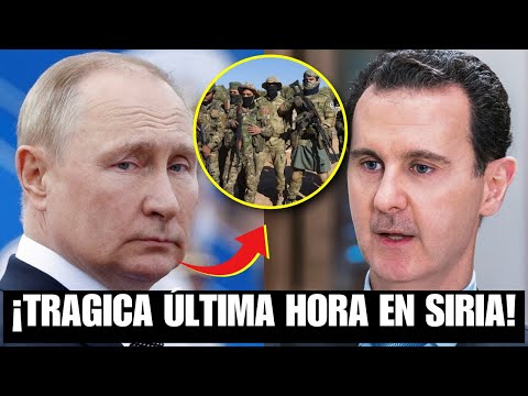 ⚠️ EN VIVO URGENTE: RUSIA E IRÁN AMENAZAN SIN PIEDAD! ÚLTIMO RECURSO DE SIRIA! TENSIÓN EN DAMASCO