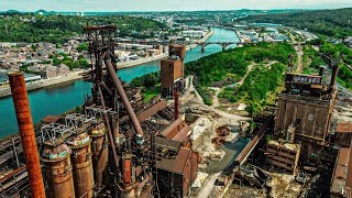 Huge Abandoned Steel Factory | Full Urban Exploration