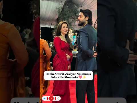 Hania Amir & Zaviyar Nauman’s Adorable Moments 💖 #shorts #shortsfeed #haniaamir #zaviyarnaumaan #yt
