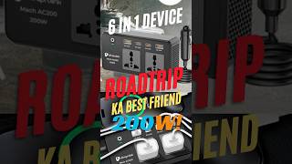 Is your laptop or phone always dying on road trips? 😩UltraProlink MachAC200 Ultimate gadget u need🙂