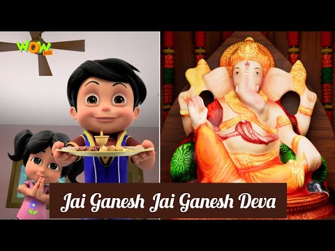 Jai Ganesh Jai Ganesh Deva Aarti by Vir The Robot Boy | Devotional Song for Ganesh Chaturthi