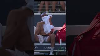 Lorenzo Sonego shirtless in Cincy