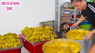 Bún Cá Châu Đốc An Giang 30K |  "cực chất" với cách làm đầu cá siêu sạch của chủ quán