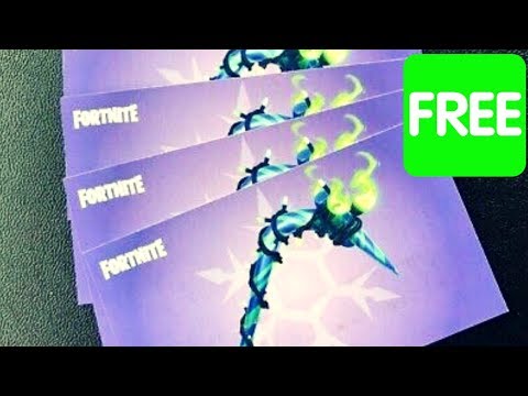 😱How to get the *MINTY* Pickaxe in Fortnite FREE😱 |...