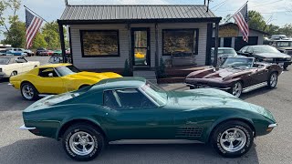 Test Drive 1971 Chevrolet Corvette $26,900 Maple Motors #3169