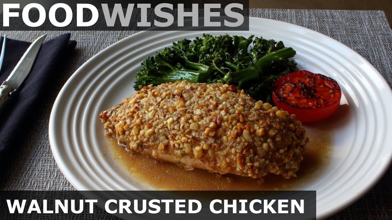 Walnut Crusted Chicken Breast