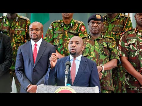 MURKOMEN RESPOND TO GACHAGUA REPORTS THAT RUTO HIRED GOONS TO BURN KIKUYU BUSINESSES ON SABA SABA
