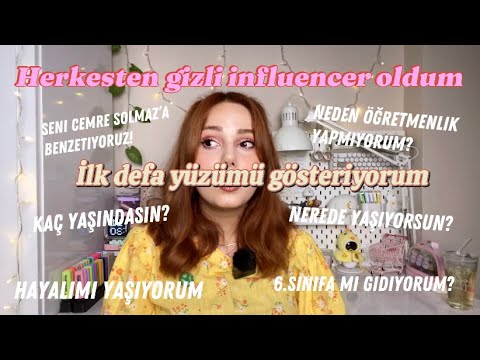 SORU-CEVAP(Ailemden gizli nasıl youtuber oldum, Neden mesleğimi yapmıyorum, 6.sınıfa gidiyorum)