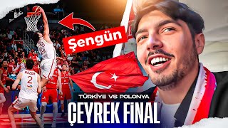 YARI FİNALE KALDIK! (Türkiye - Polonya Maçı!)